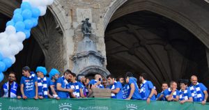 La Virgen Blanca con el Deportivo Alavés