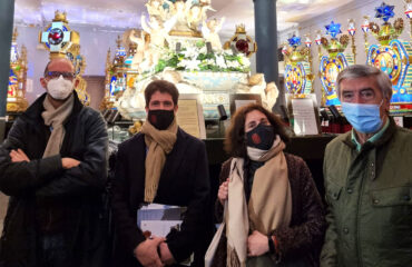 hispania nostra, el diario, patrimonio, cofradía virgen blanca, Bárbara Cordero, Igor Cacho, Roberto López de Eguilaz