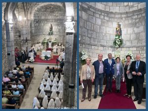 eucaristia, santuario estibaliz, medalla oro, cofrades