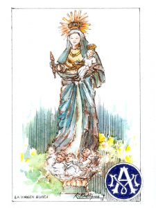 la virgen blanca