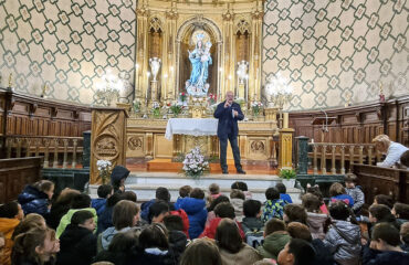 colegios3 parroco, visita colegios san miguel