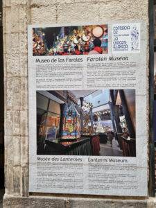 nuevo cartel informativo museo faroles