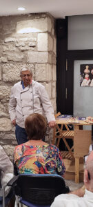presentación postres fiestas de la Virgen Blanca