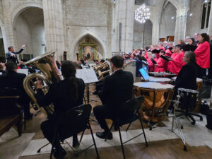 ecos de luz, banda municipal musica, coral manuel iradier