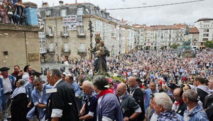 fiestas de vitoria, la blanca
