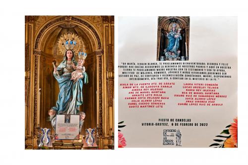 Candelas 2022 Cofradía Virgen Blanca