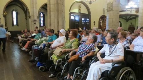 DIA DE LOS ENFERMOS HOSPITALIDAD DE LOURDES 06-08-2018